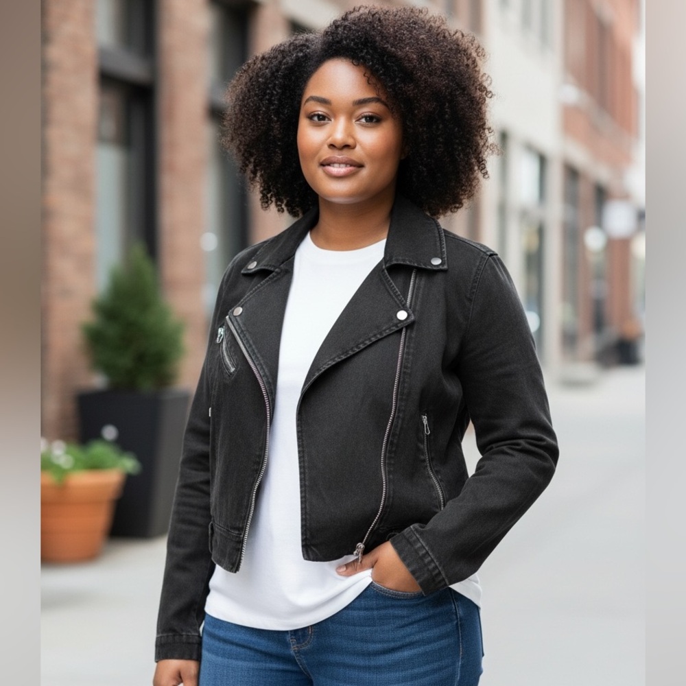 Torrid Charcoal Jean Jacket 959